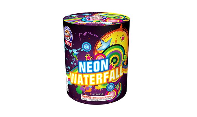 Neon Waterfall