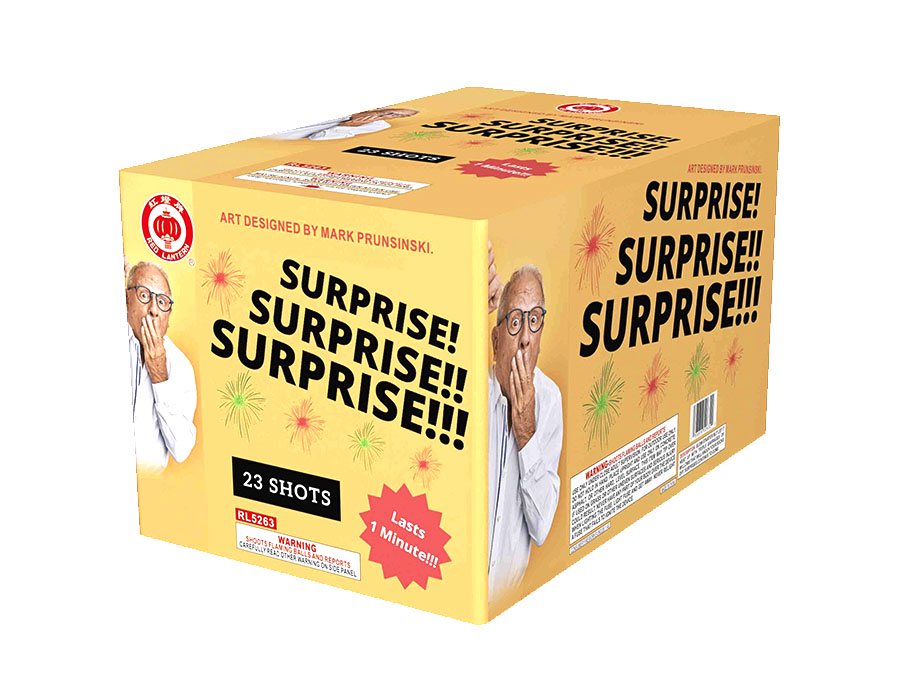 Surprise Surprise Surprise