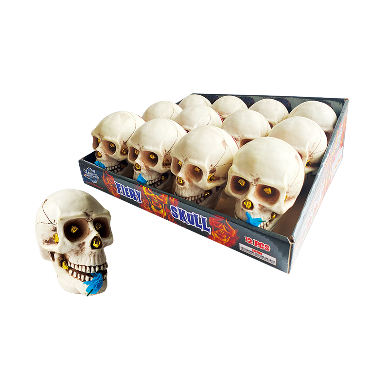 Fiery Skull