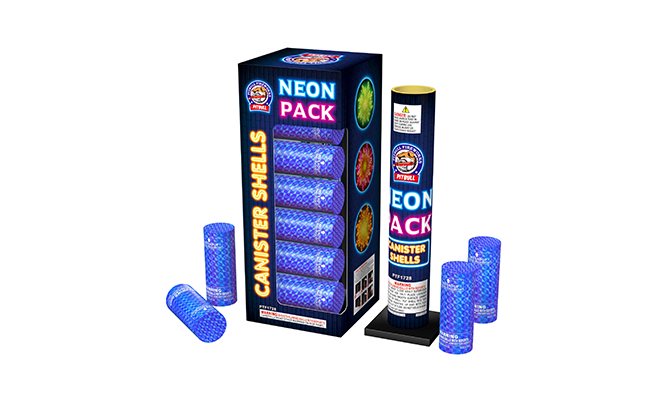 Neon Pack Canister