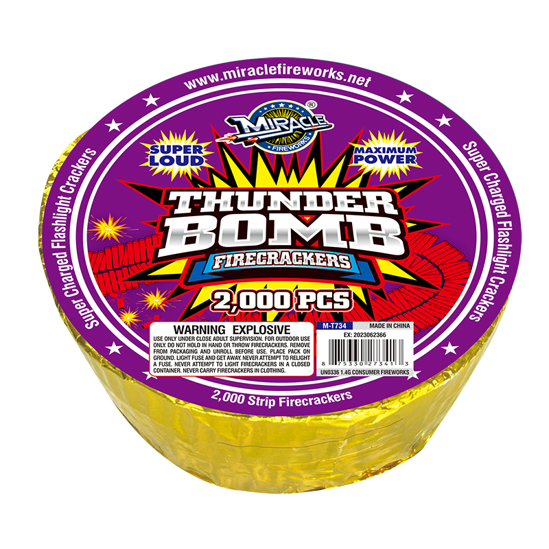 Thunder Bomb Firecrackers M-T734